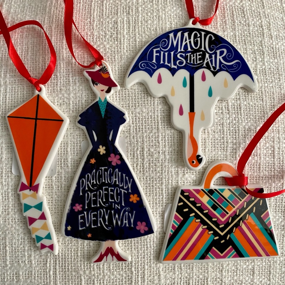 NEW Lenox Mary Poppins Ornaments